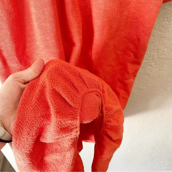 ULLA Johnson Landry Puff Sleeve Sweatshirt Dress in Chili Red Orange P XS - Picture 9 of 16